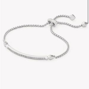 Kendra Scott Silver Adjustable Chain Bracelet